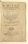 RUSCELLI, GIROLAMO. D. Alexii Pedemontani [pseud.] de secretis libri septem . . . editio quarta. 1603